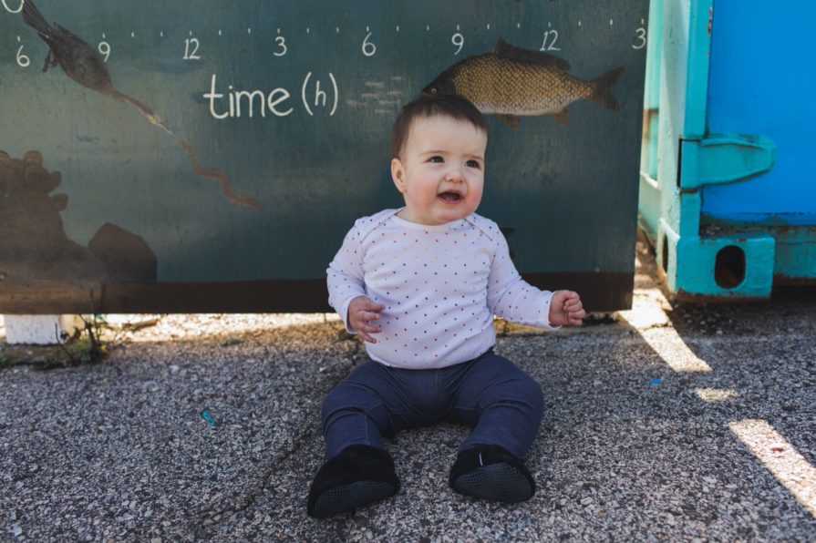 Family session in Philadelphia at Bartram's Garden
