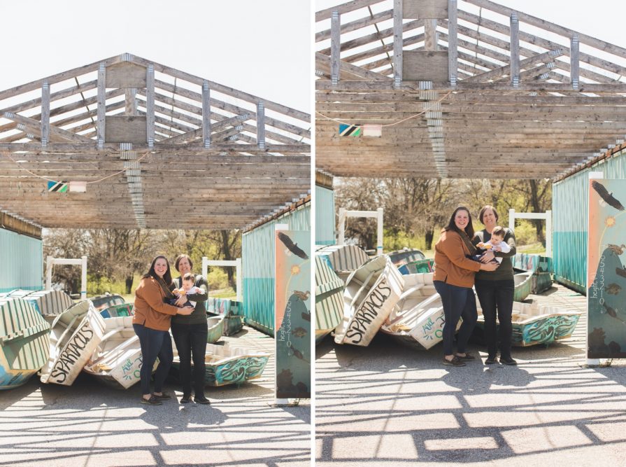 Family session in Philadelphia at Bartram's Garden