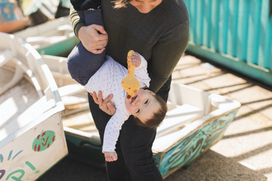 Family session in Philadelphia at Bartram's Garden
