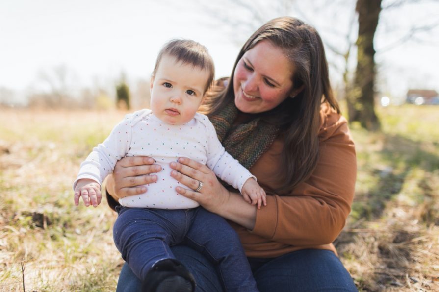 Family session in Philadelphia at Bartram's Garden