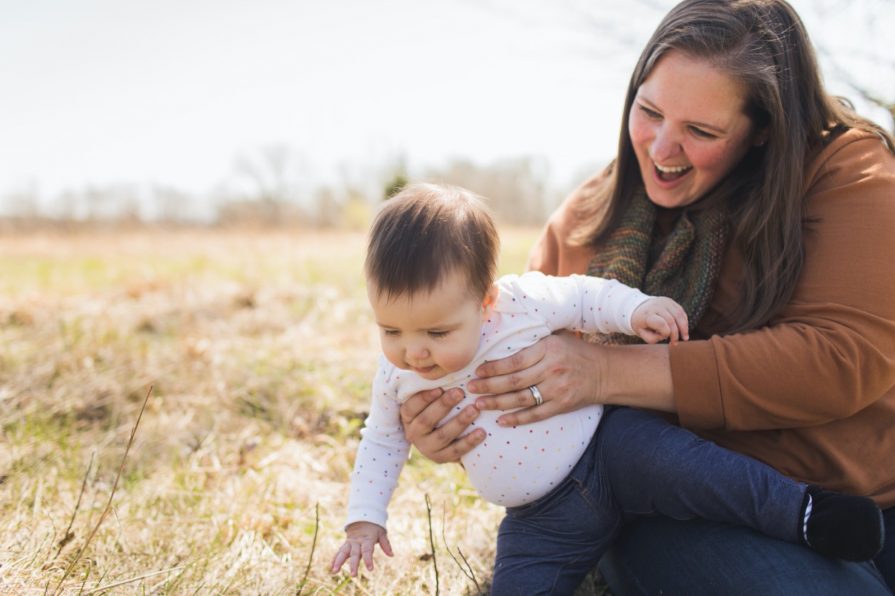 Family session in Philadelphia at Bartram's Garden