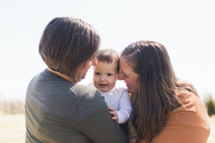 Family session in Philadelphia at Bartram's Garden