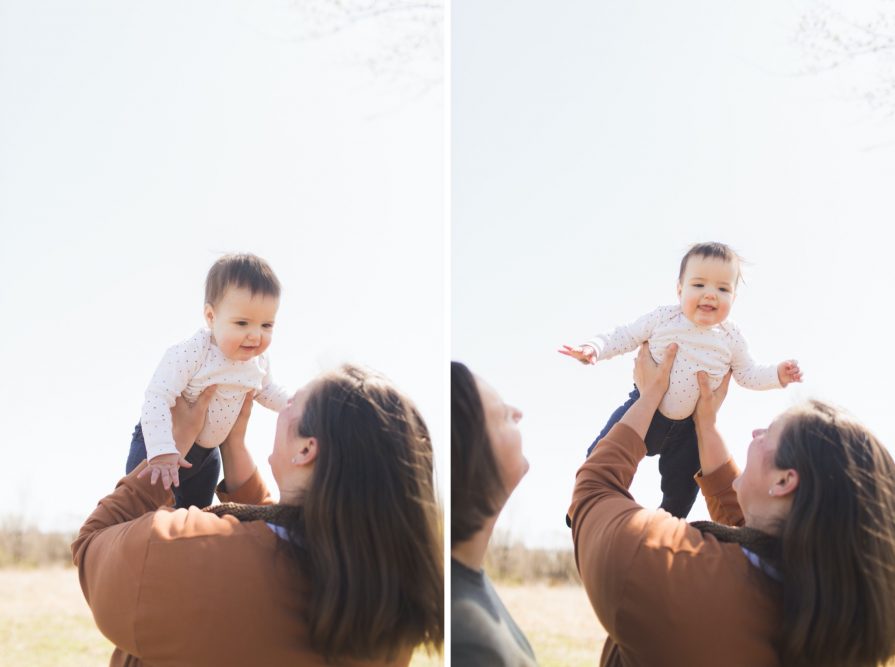 Family session in Philadelphia at Bartram's Garden
