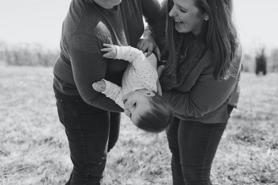Family session in Philadelphia at Bartram's Garden