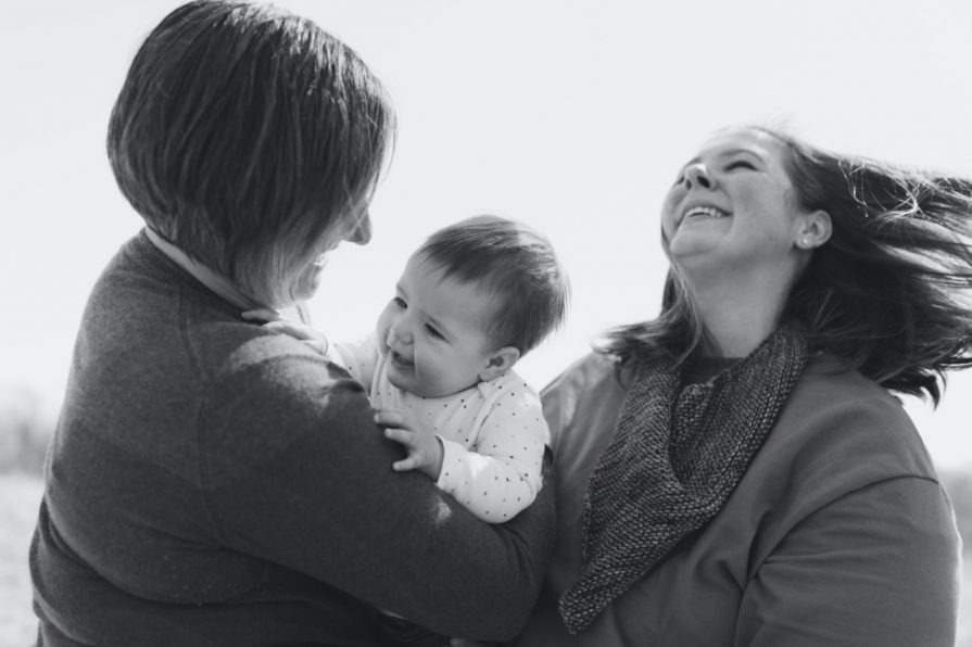 Family session in Philadelphia at Bartram's Garden