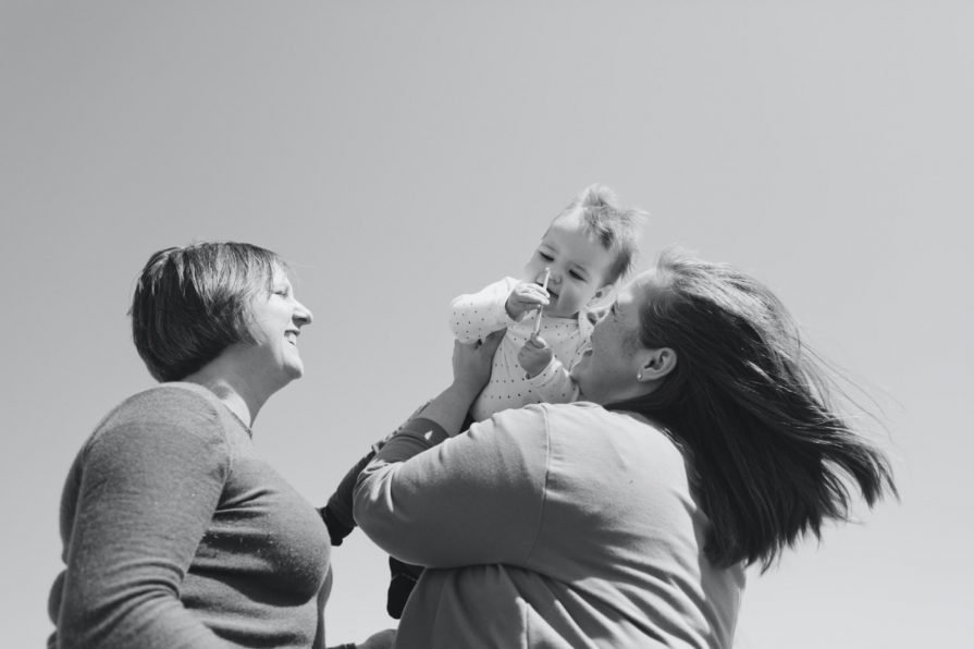 Family session in Philadelphia at Bartram's Garden