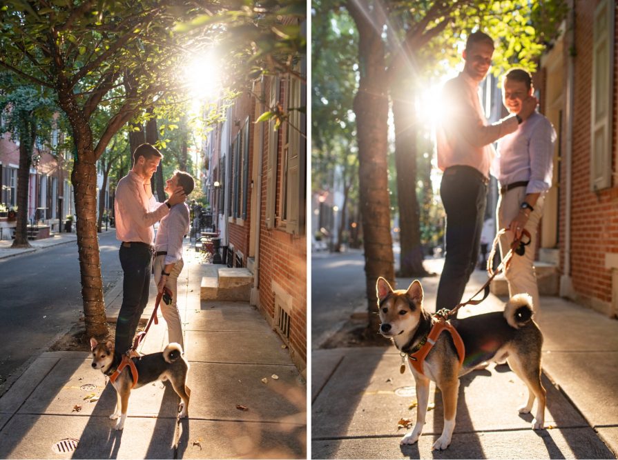 Addison Street, engagement, Philadelphia, LGBTQIA+