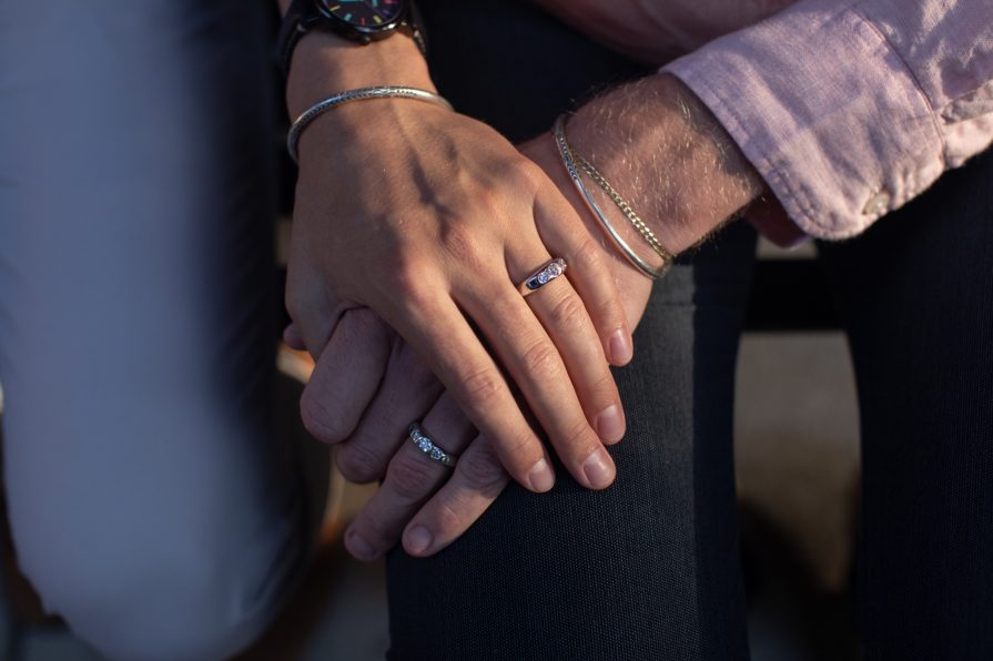 Addison Street, engagement, Philadelphia, LGBTQIA+