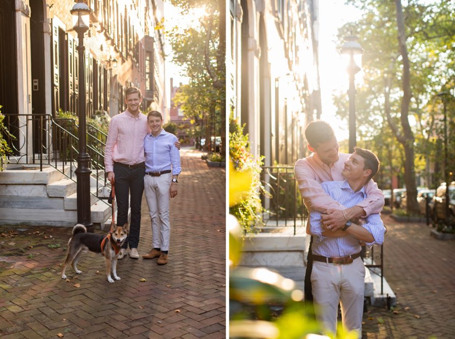 Delancey Street, Philadelphia, engagement, LGBTQIA+