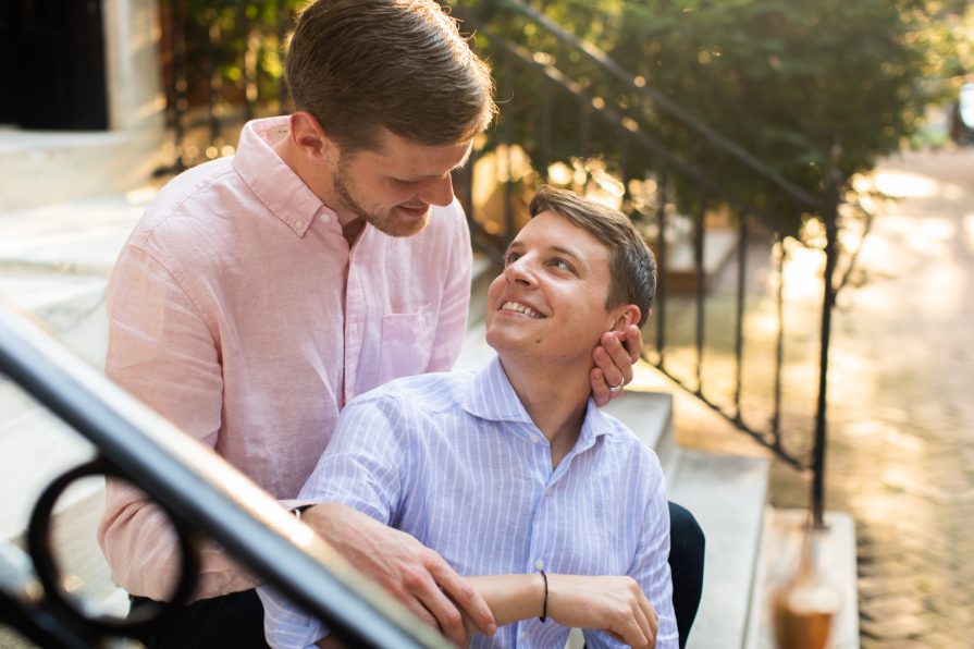 Delancey Street, Philadelphia, engagement, LGBTQIA+