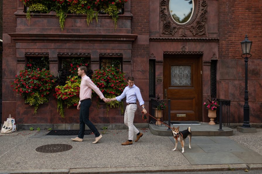 Delancey Street, Philadelphia, engagement, LGBTQIA+