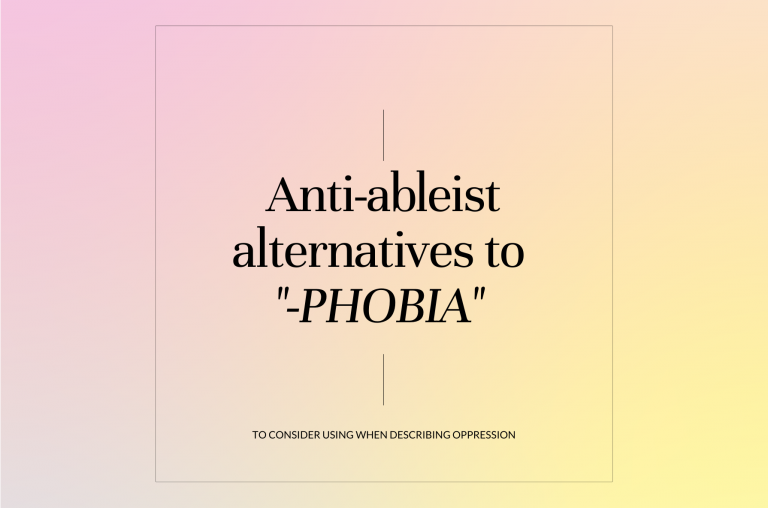 alternatives to phobia