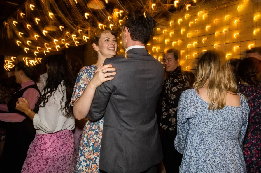 Wedding reception dancing photos at Terrain at Styer's