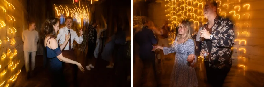 Wedding reception dancing photos at Terrain at Styer's