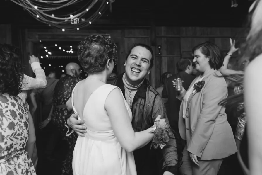 Wedding reception dancing photos at Terrain at Styer's