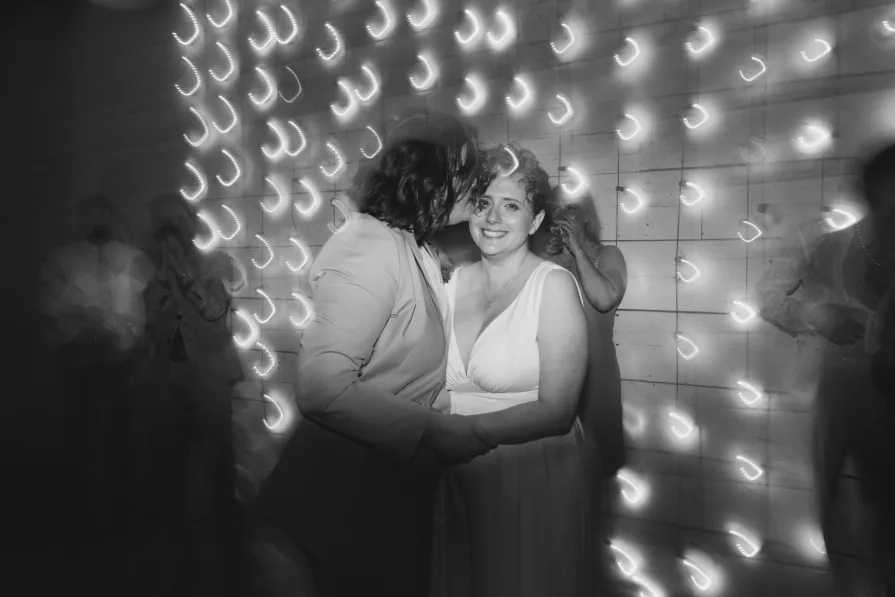 Wedding reception dancing photos at Terrain at Styer's